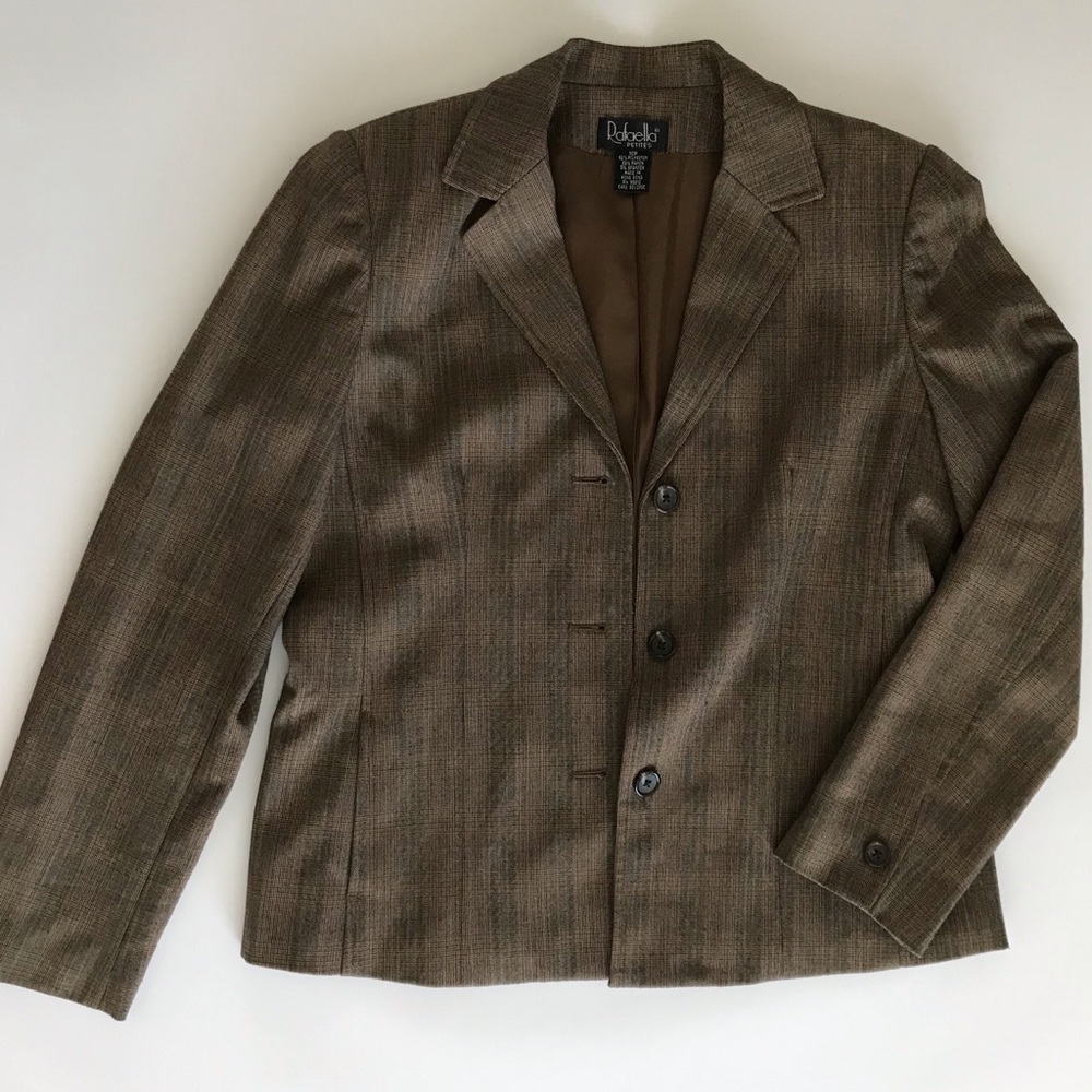 Neutral blazer.